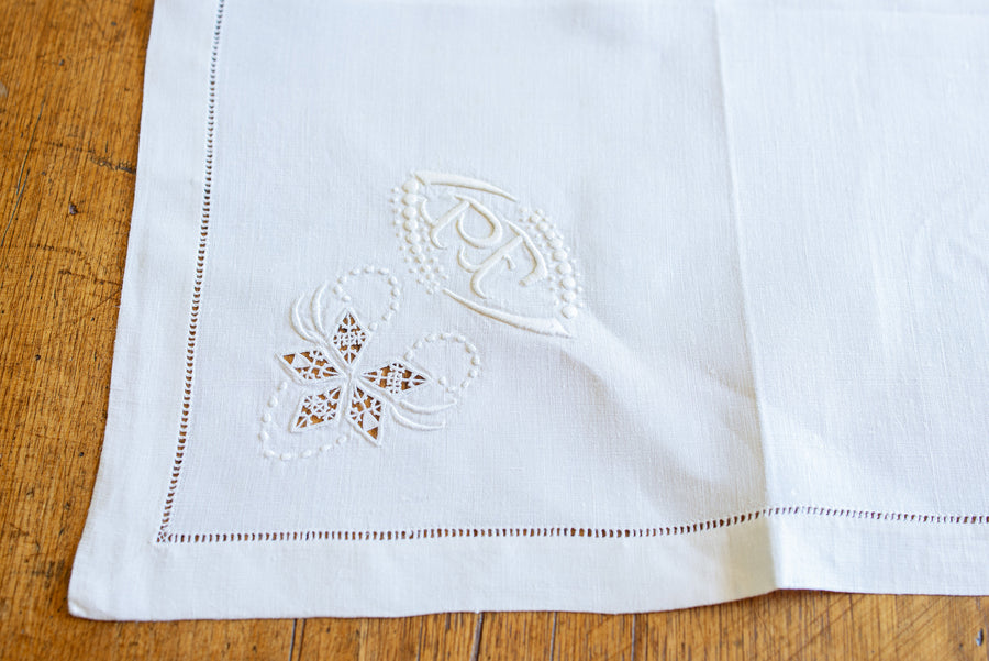 Set of Twelve Embroidered Napkins