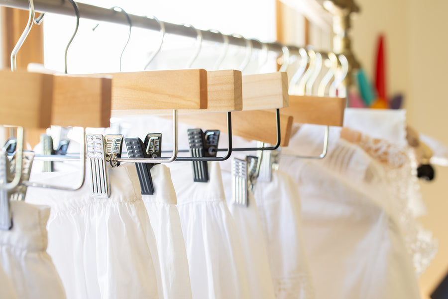 Long Provençal Linen Apron