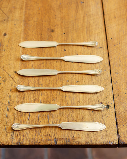 Set of Six French Spreaders